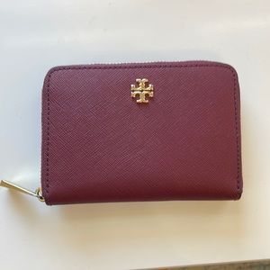 Tory Burch blood ox wallet